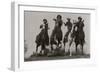 Racing Cowboys-H Armstrong Roberts-Framed Premium Giclee Print