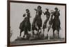 Racing Cowboys-H Armstrong Roberts-Framed Art Print