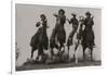 Racing Cowboys-H Armstrong Roberts-Framed Premium Giclee Print