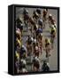 Racing Cyclists-null-Framed Stretched Canvas
