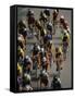 Racing Cyclists-null-Framed Stretched Canvas