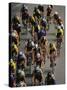 Racing Cyclists-null-Stretched Canvas