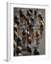 Racing Cyclists-null-Framed Premium Photographic Print