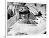 Racing Driver Fangio Here at the Wheel During Race in Monza June 28, 1958-null-Framed Photo