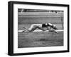 Racing Greyhound Wild Wolf-null-Framed Premium Photographic Print