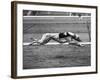 Racing Greyhound Wild Wolf-null-Framed Photographic Print