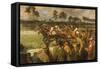 Racing, Hoppe-Garden, Berlin School, circa 1900-null-Framed Stretched Canvas