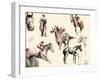 Racing Horses I-C.W. Anderson-Framed Art Print