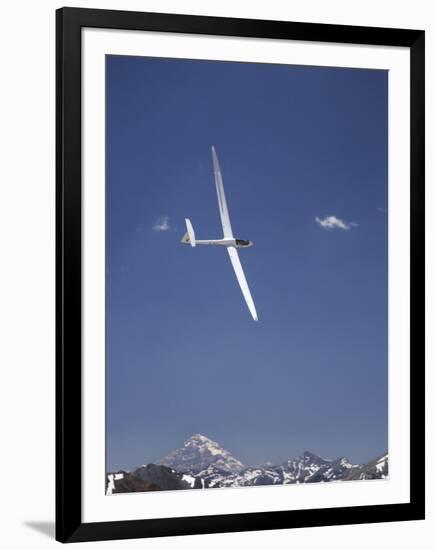 Racing in Fai World Sailplane Grand Prix, Andes Mountains, Chile-David Wall-Framed Premium Photographic Print