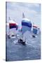 Racing on Biscayne Bay, C.1990-null-Stretched Canvas