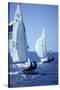 Racing on Biscayne Bay, C.1990-null-Stretched Canvas