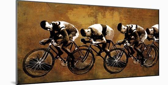 Racing Past-Mark Chandon-Mounted Giclee Print