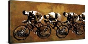 Racing Past-Mark Chandon-Stretched Canvas