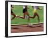 Racing Runners-null-Framed Photographic Print