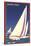 Racing Sailboats, Santa Cruz, California-null-Stretched Canvas