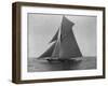 Racing Sloop in Full Sail-N.L. Stebbins-Framed Premium Photographic Print