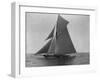 Racing Sloop in Full Sail-N.L. Stebbins-Framed Premium Photographic Print