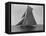 Racing Sloop in Full Sail-N.L. Stebbins-Framed Stretched Canvas