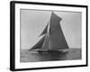 Racing Sloop in Full Sail-N.L. Stebbins-Framed Photographic Print