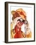 "Racing Spectator,"August 21, 1937-Alfred Panepinto-Framed Giclee Print