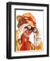 "Racing Spectator,"August 21, 1937-Alfred Panepinto-Framed Giclee Print