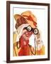 "Racing Spectator,"August 21, 1937-Alfred Panepinto-Framed Giclee Print