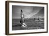 Racing Surfers-Adrian Campfield-Framed Premium Photographic Print