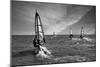 Racing Surfers-Adrian Campfield-Mounted Premium Photographic Print