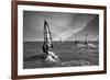 Racing Surfers-Adrian Campfield-Framed Photographic Print