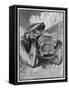 Racing the Railroad Train-William Hornden-Framed Stretched Canvas