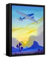 Racing The Sun-Ruehl Frederick Heckman-Framed Stretched Canvas