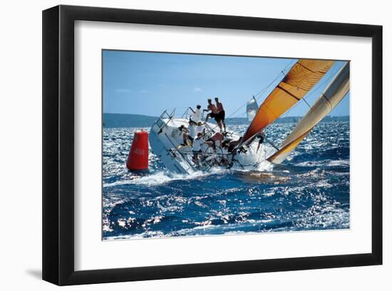 Racing the Wind-null-Framed Art Print