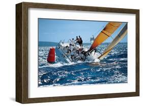 Racing the Wind-null-Framed Art Print