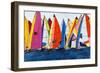 Racing the Wind-Brent Abe-Framed Giclee Print