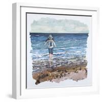 Racing Waves-Kirstie Adamson-Framed Giclee Print