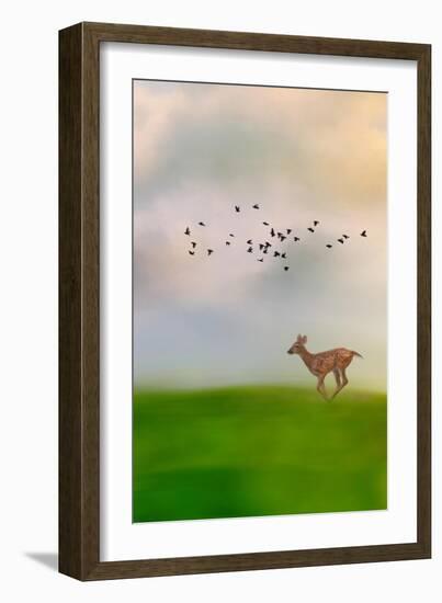 Racing Wings-Jai Johnson-Framed Giclee Print