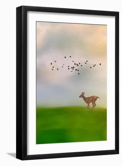 Racing Wings-Jai Johnson-Framed Giclee Print