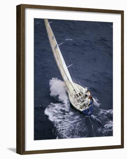 Racing Yacht-null-Framed Photographic Print