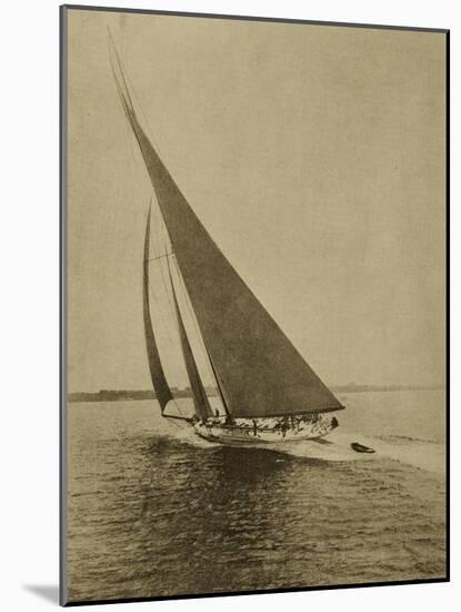 Racing Yachts II-Vision Studio-Mounted Art Print