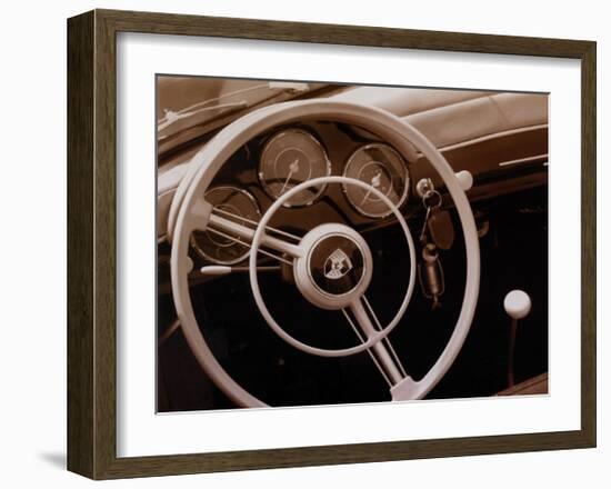 Racing-T^ B^ Tucker-Framed Art Print