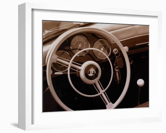 Racing-T^ B^ Tucker-Framed Art Print