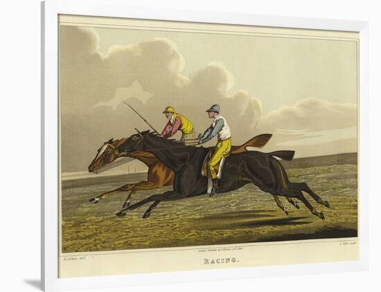 Racing-Henry Thomas Alken-Framed Giclee Print