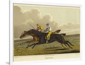 Racing-Henry Thomas Alken-Framed Giclee Print