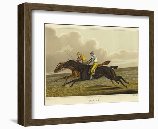 Racing-Henry Thomas Alken-Framed Giclee Print