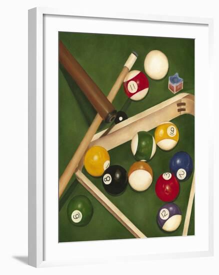 Rack'em Up I-Jennifer Goldberger-Framed Art Print