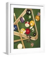 Rack'em Up II-Jennifer Goldberger-Framed Art Print