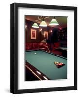 Racked Set of Balls, Boston Billiards, MA-John Coletti-Framed Photographic Print