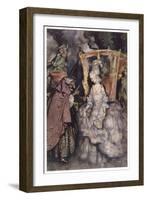 Rackham, Cinderella-Arthur Rackham-Framed Art Print