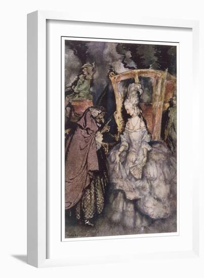 Rackham, Cinderella-Arthur Rackham-Framed Art Print