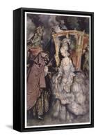 Rackham, Cinderella-Arthur Rackham-Framed Stretched Canvas